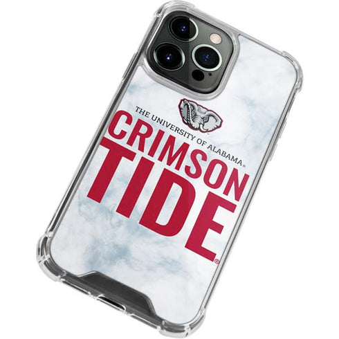 University of Alabama Crimson Tide Net iPhone 14 Pro Clear Case