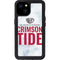 University of Alabama Crimson Tide Net iPhone 15 Plus Waterproof Case