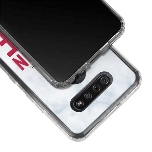 University of Alabama Crimson Tide Net LG K51/Q51 Clear Case