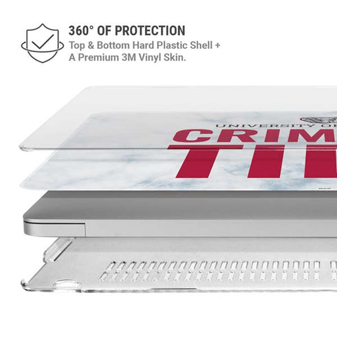 University of Alabama Crimson Tide Net MacBook Air 13in M1 (2021) Case plus Skin