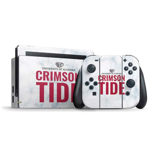 University of Alabama Crimson Tide Net Nintendo Switch Bundle Skin