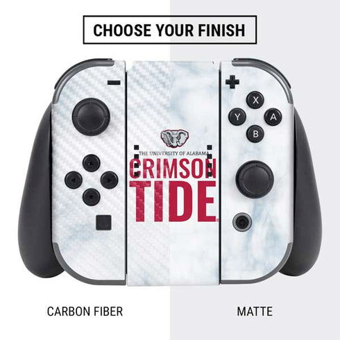 University of Alabama Crimson Tide Net Nintendo Switch Bundle Skin