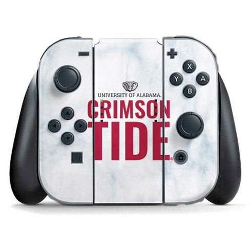 University of Alabama Crimson Tide Net Nintendo Switch (2017-2021) Joy-Con Controller Skin
