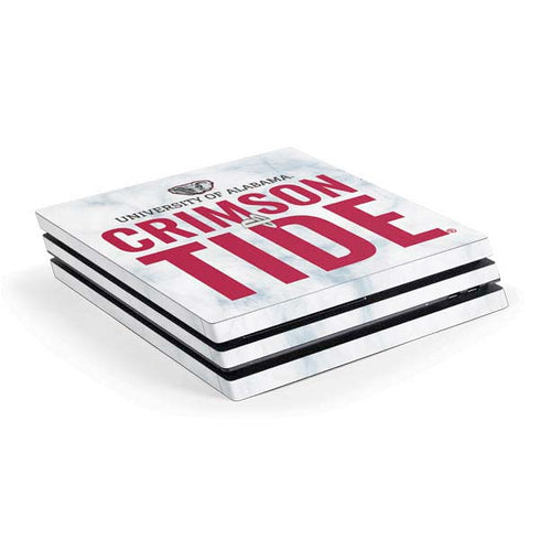 University of Alabama Crimson Tide Net PS4 Pro Console Skin