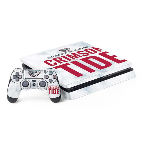 University of Alabama Crimson Tide Net PS4 Slim Bundle Skin