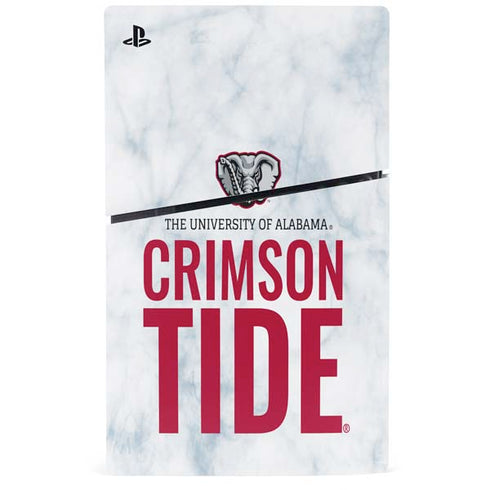 University of Alabama Crimson Tide Net PS5 Slim Digital Edition Bundle Skin