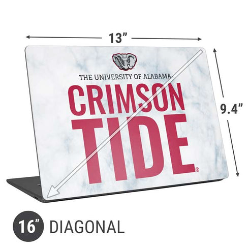 University of Alabama Crimson Tide Net Universal Laptop 16in (13 x 9.4in) Skin