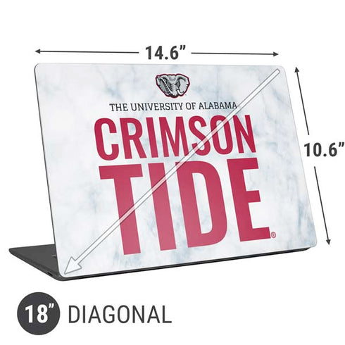 University of Alabama Crimson Tide Net Universal Laptop 18in (14.6 x 10.6in) Skin