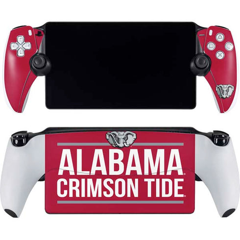 University of Alabama Crimson Tide PlayStation Portal Remote Player Skin