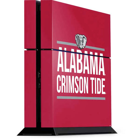 University of Alabama Crimson Tide PS4 Console Skin