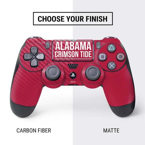 University of Alabama Crimson Tide PS4 Controller Skin