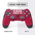 University of Alabama Crimson Tide PS4 Controller Skin