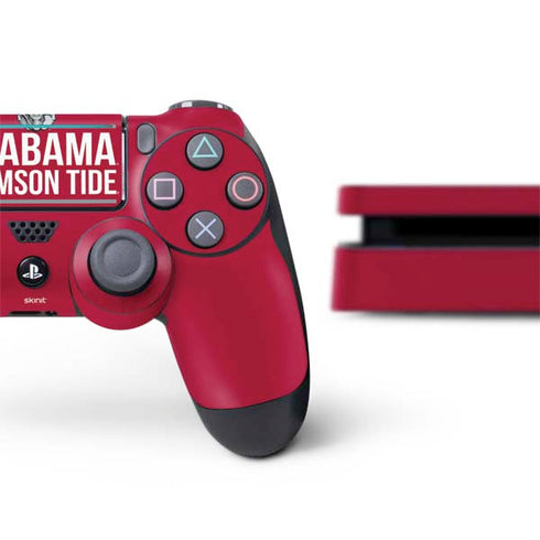 University of Alabama Crimson Tide PS4 Slim Bundle Skin