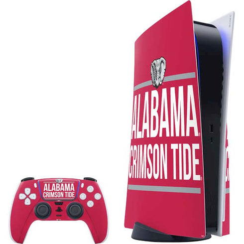 University of Alabama Crimson Tide PS5 Bundle Skin