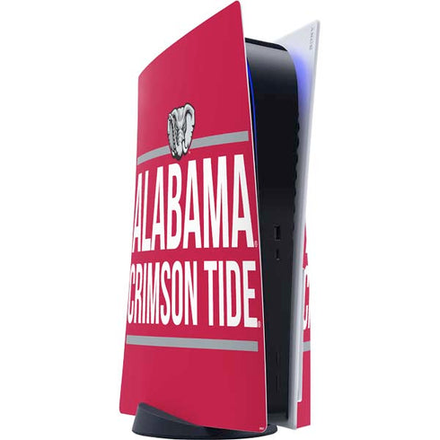 University of Alabama Crimson Tide PS5 Console Skin