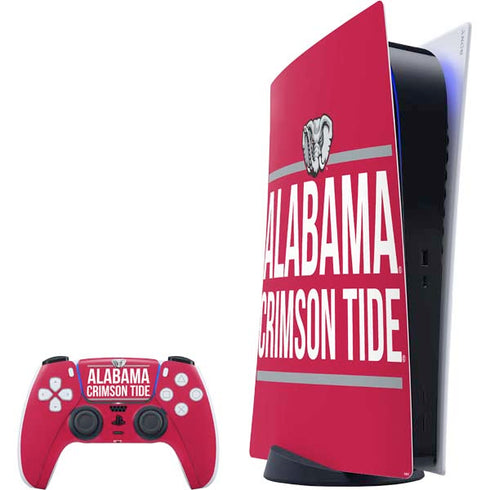 University of Alabama Crimson Tide PS5 Digital Edition Bundle Skin