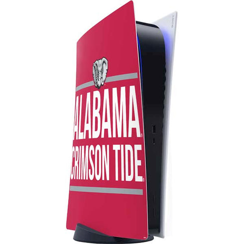 University of Alabama Crimson Tide PS5 Digital Edition Console Skin