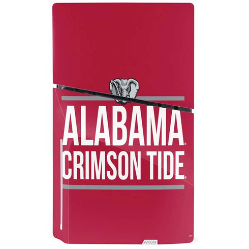 University of Alabama Crimson Tide PS5 Slim Disk Bundle Skin