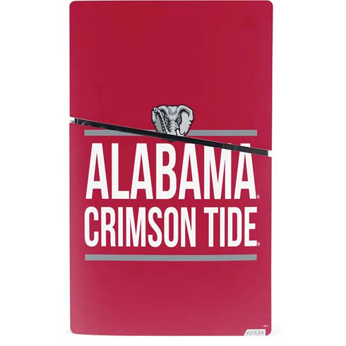 University of Alabama Crimson Tide PS5 Slim Digital Edition Bundle Skin