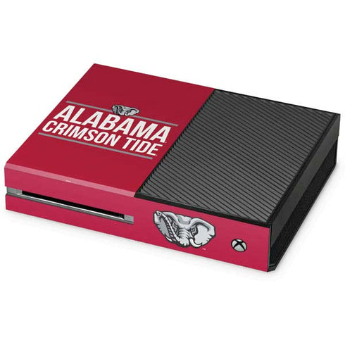 University of Alabama Crimson Tide Xbox One Console Skin