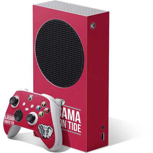 University of Alabama Crimson Tide Xbox Series S Bundle Skin