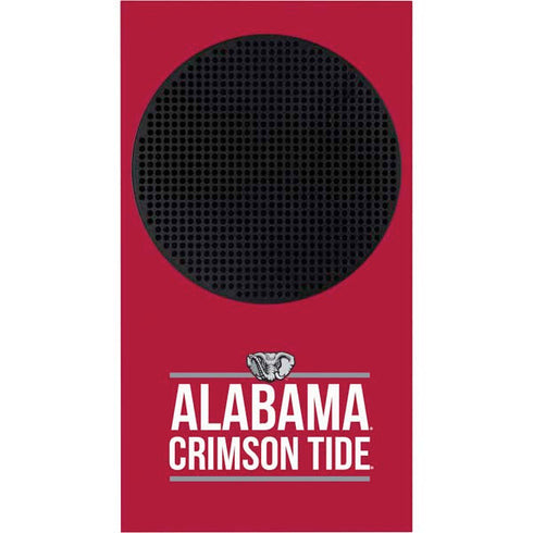 University of Alabama Crimson Tide Xbox Series S Console Skin