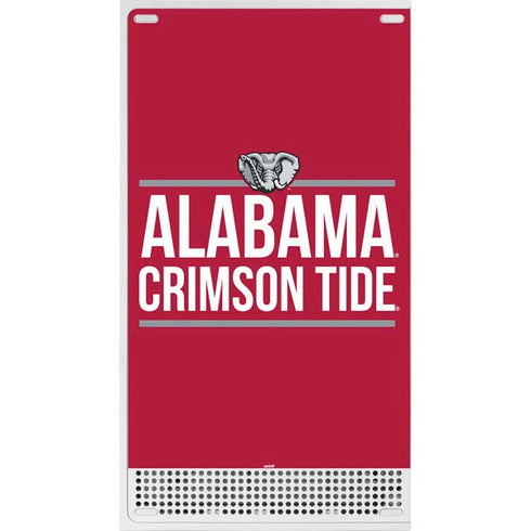 University of Alabama Crimson Tide Xbox Series S Console Skin
