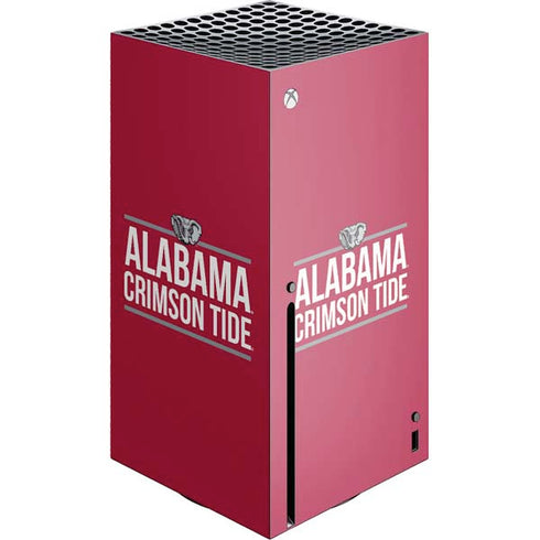 University of Alabama Crimson Tide Xbox Series X Console Skin