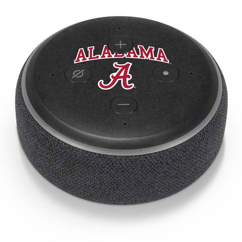 University of Alabama Logo Amazon Echo Dot Skin