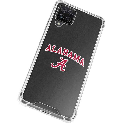 University of Alabama Logo Galaxy A12 Clear Case
