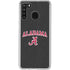 University of Alabama Logo Galaxy A21 Clear Case