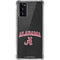 University of Alabama Logo Galaxy Note20 5G Clear Case