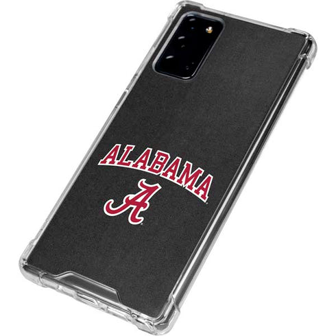 University of Alabama Logo Galaxy Note20 5G Clear Case