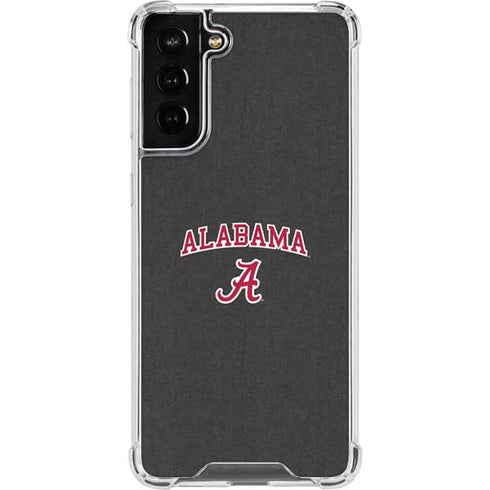University of Alabama Logo Galaxy S21 FE Clear Case