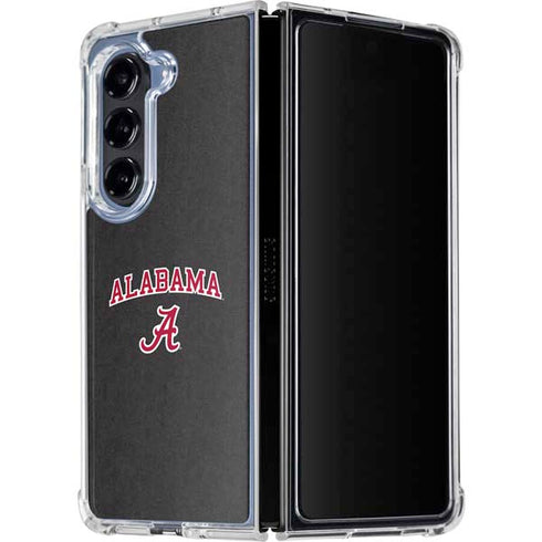 University of Alabama Logo Galaxy Z Fold5 5G Clear Case