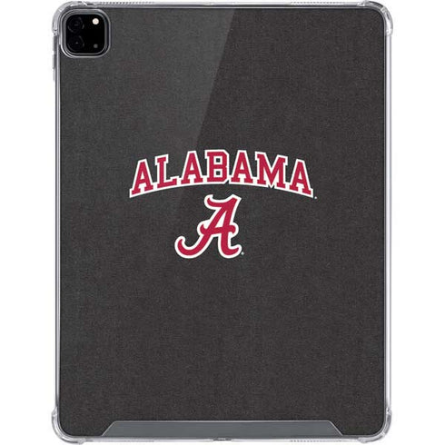 University of Alabama Logo iPad Pro 12.9in (2020) Clear Case