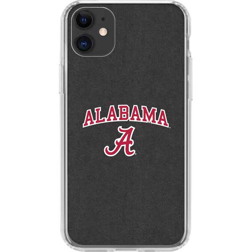 University of Alabama Logo iPhone 11 Clear Case