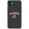 University of Alabama Logo iPhone 11 Clear Case
