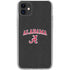 University of Alabama Logo iPhone 11 Clear Case