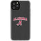 University of Alabama Logo iPhone 11 Pro Clear Case