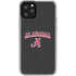 University of Alabama Logo iPhone 11 Pro Clear Case