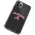 University of Alabama Logo iPhone 11 Pro Max Clear Case