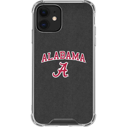 University of Alabama Logo iPhone 12 Clear Case