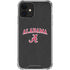 University of Alabama Logo iPhone 12 Clear Case