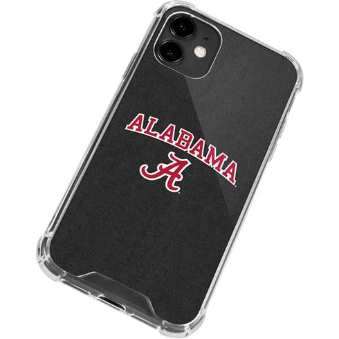 University of Alabama Logo iPhone 12 Clear Case