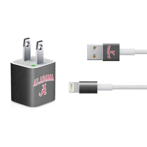 University of Alabama Logo iPhone Charger (5W USB) Skin