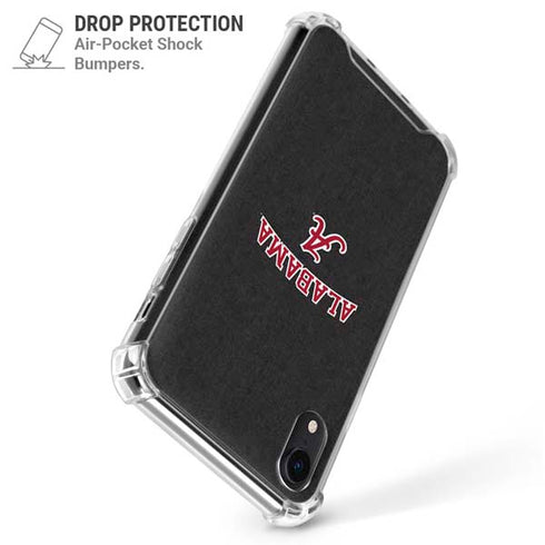 University of Alabama Logo iPhone XR Clear Case