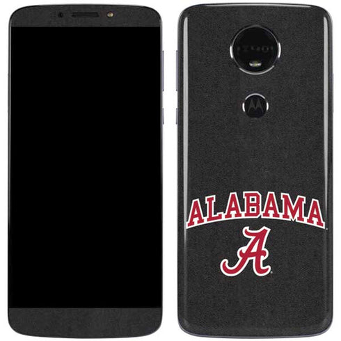 University of Alabama Logo Moto E5 Plus Skin