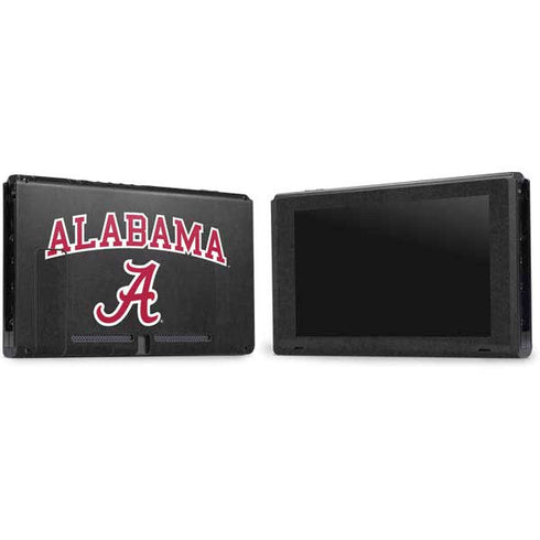 University of Alabama Logo Nintendo Switch Bundle Skin