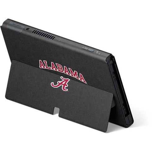 University of Alabama Logo Nintendo Switch OLED (2021) Skin